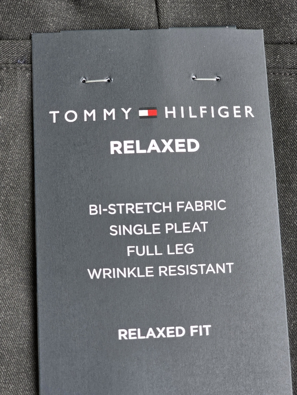 Tommy Hilfiger Men's Dress Pants 32x32 Stretch NWT Charcoal $95 MRSP Career - Picture 3 of 7